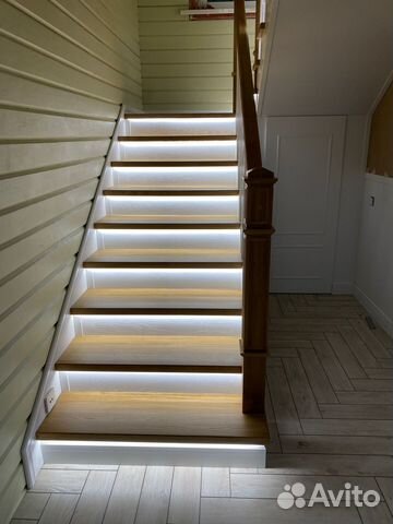 Подсветка лестницы. Умный свет