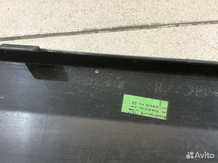 Накладка порога наружная Сузуки SX4 после 2013г