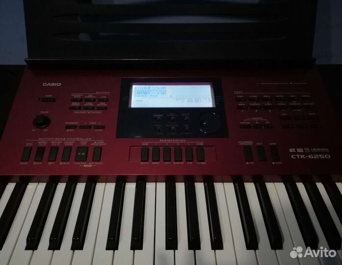 Синтезатор casio ctk6250