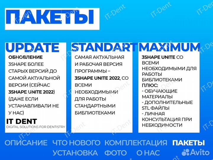 3Shape Unite 2022 Все модули