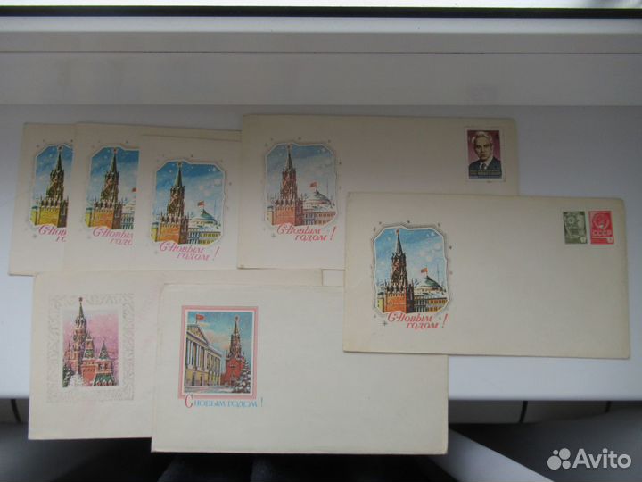 Почтовые конверты СССР