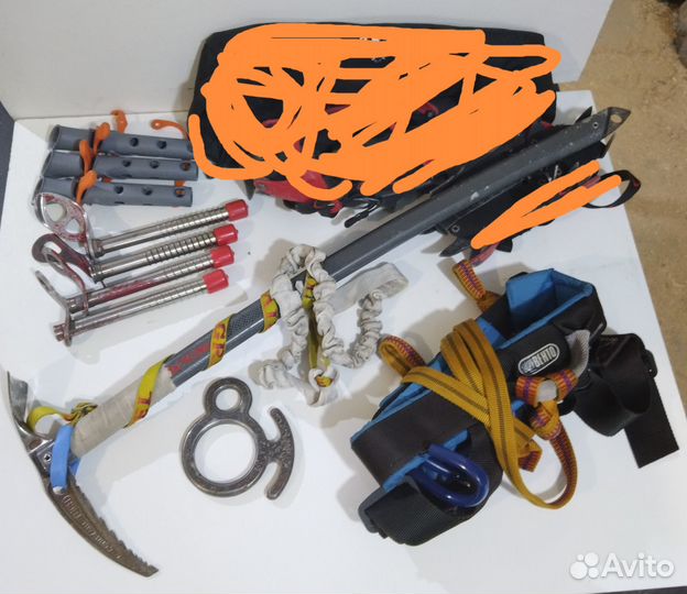 Ледоруб ледобур беседка бахилы гетры крючья