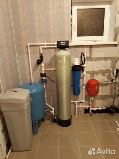 Система очистки воды на дом, обезжелезивания