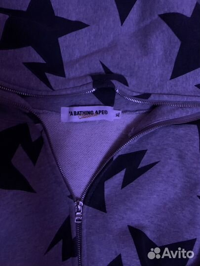 A Bathing Ape Star Og Zip Hoodie