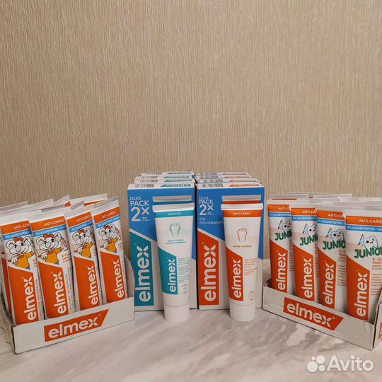 Зубная паста elmex Элмекс 75 мл финская