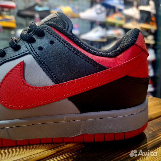 Кроссовки Nike Dunk Low SB Black Grey