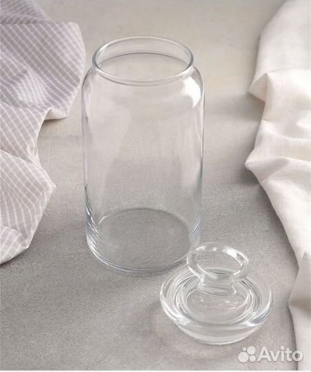 Банки для сыпучих стекло