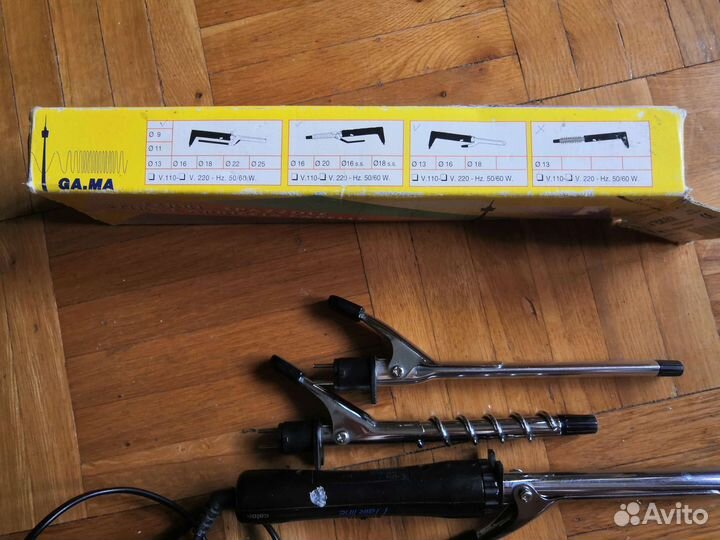 Плойка с насадками для завивки волос