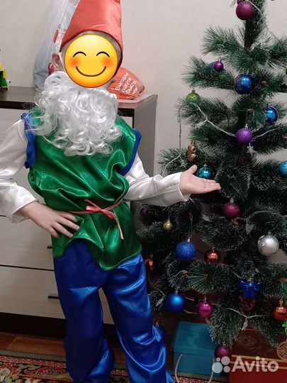 Новогодний костюм гнома