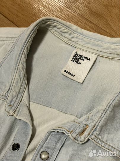 Рубашка джинсовая hm