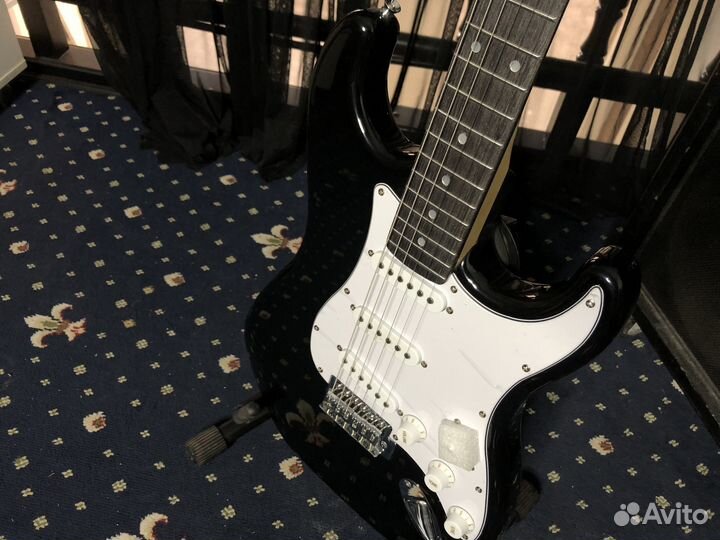 Электрогитара Harley Benton ST-20 BK Standard