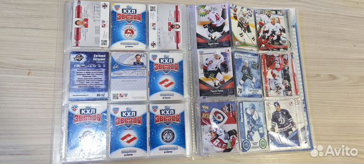 Коллекционное карточки кхл сезон 6