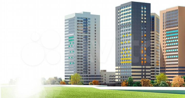 2-к. квартира, 54,9 м², 5/29 эт.