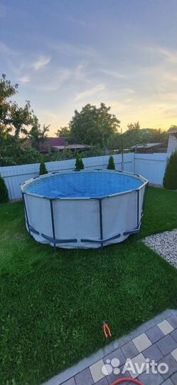 Каркасный бассейн 366 на 122