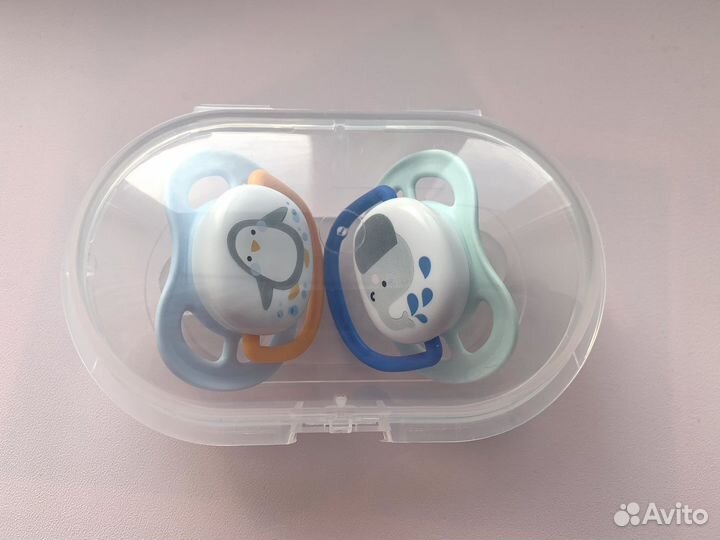 Соска пустышка avent 0-6 месяцев