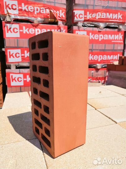 Кирпич керамический утолщенный пустотелый ваз