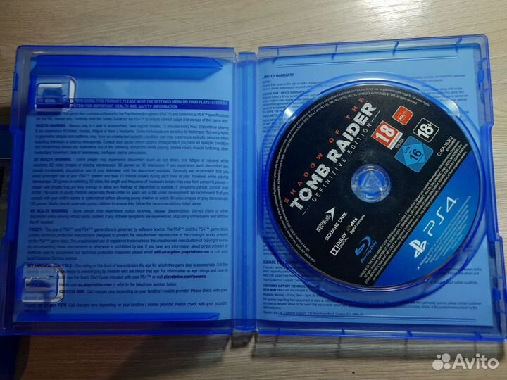 Игра на Ps4 Tomb raider Shadow Of The