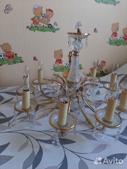 Люстра хрустальная