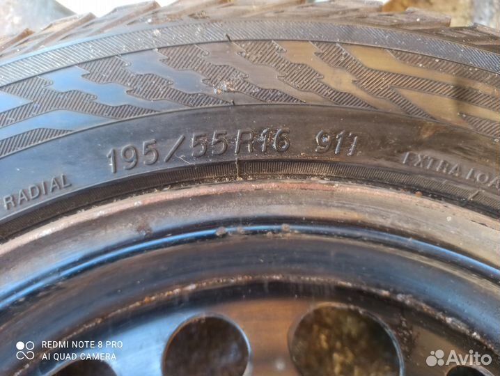 Колеса в сборе r16 зимние