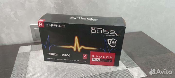 Sapphire pulse RX 570 8 GB