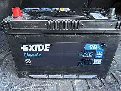 Аккумулятор exide ec905 90ah