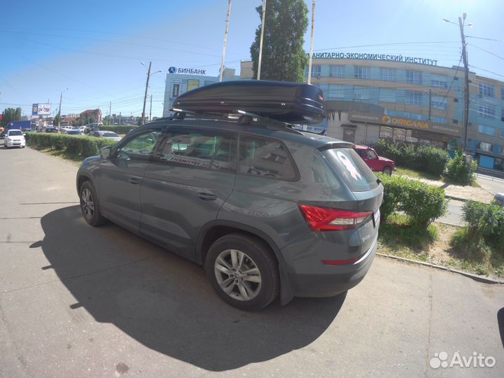 Багажник бокс на крышу Skoda Kodiaq (2017)