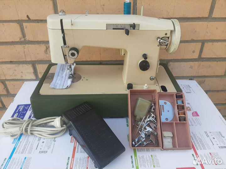 Швейная машинка radom 466 кожи шёьт
