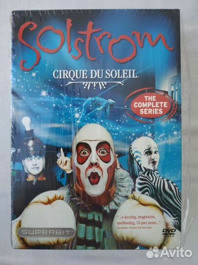 DVD цирк дюселей Cirque du Soleil