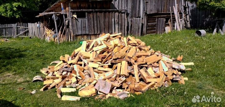 Дрова сухие колотые с доставкой