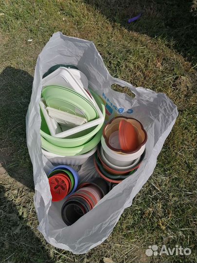 Горшки пакетом