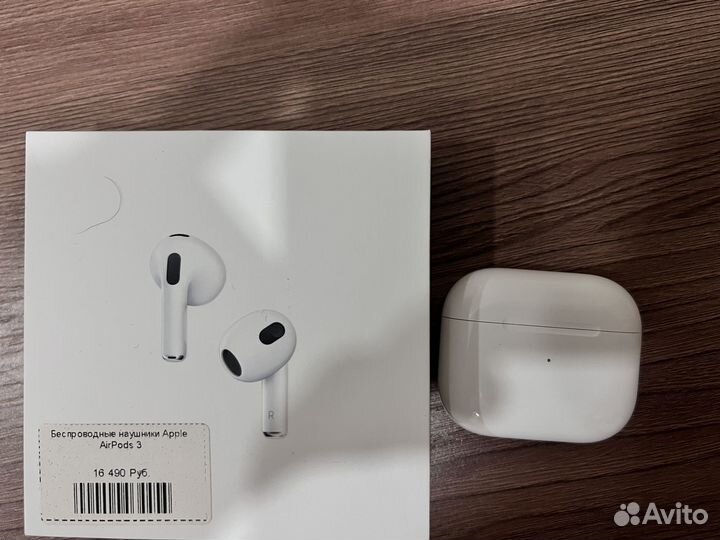 Наушники apple airpods 3 оригинал
