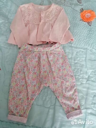 Детские вещи пакетом девочке 3-6 м