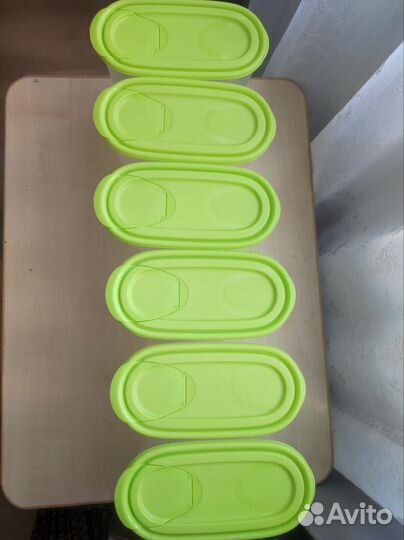 Емкости (банки) для сыпучих продуктов 6 шт