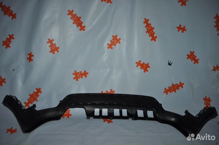 Накладка заднего бампера KIA Rio X Line