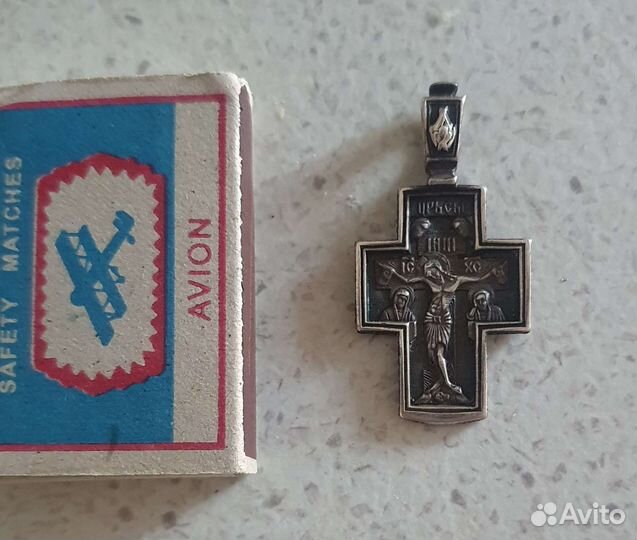 Крестик серебро