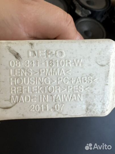 Передние указатели поворота volkswagen passat cc