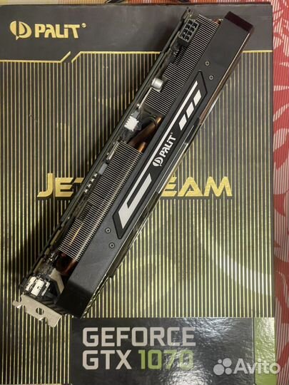 Gtx 1070 palit jetstream OC