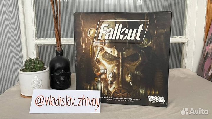 Настольная игра Fallout + покрашенные миниатюры