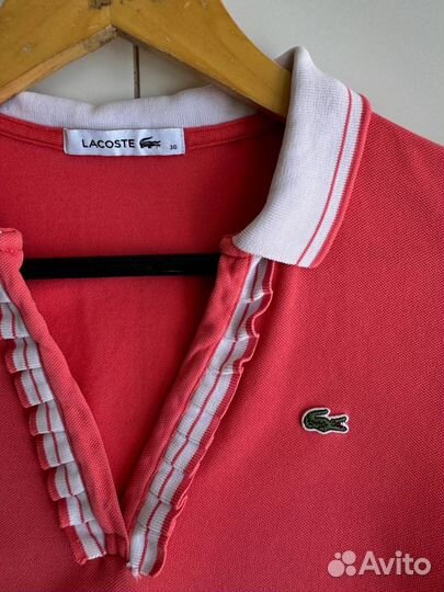 Lacoste polo женское S оригинал