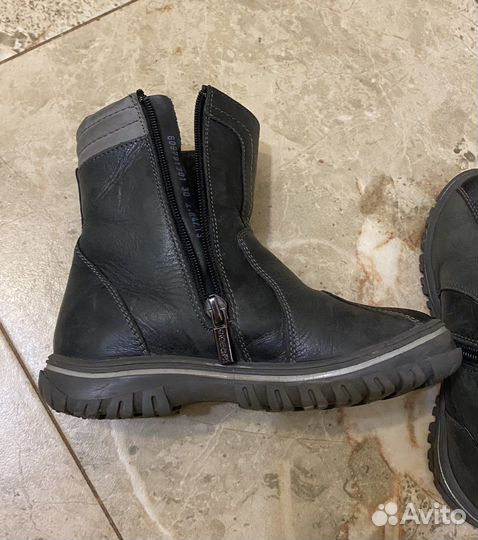 Сапоги зимние натуральная кожа 30