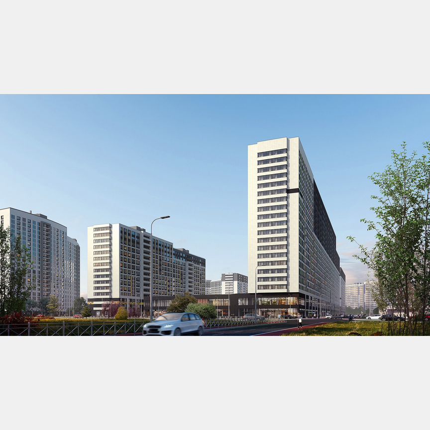 1-к. квартира, 41,5 м², 11/16 эт.