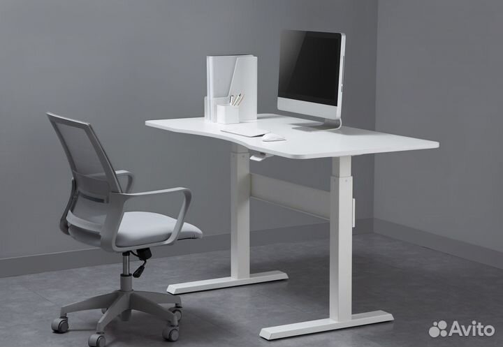 Компьютерный стол как IKEA пневмоподьем