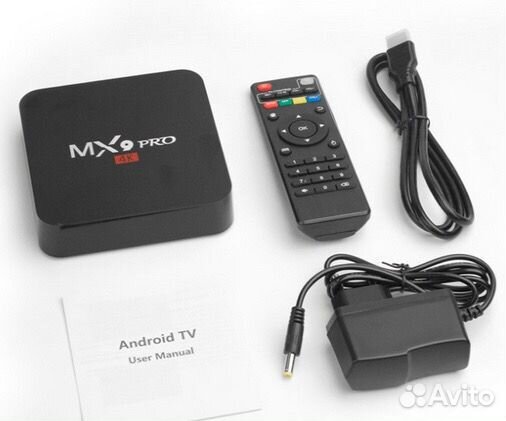 Цифровая смарт тв приставка MXQ Pro 4K