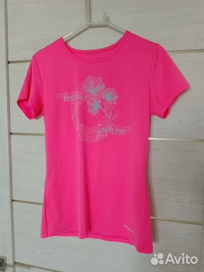 Футболка детская розовая