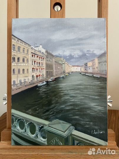 «Мойка» картина маслом