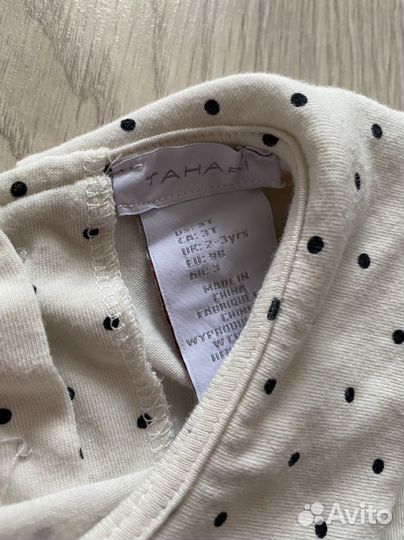 Кофточка (блузка) для девочки 2-3 года