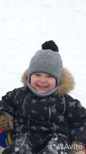 Шапка демисезонная, зимняя на мальчика