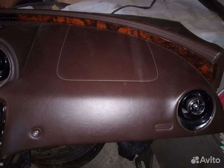 Торпедо, панель передняя, безопасность Jaguar XJ