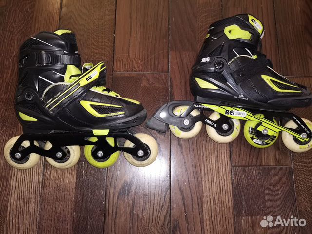 Ролики раздвижные р. 32-36