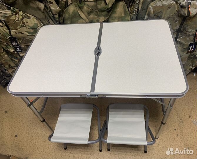 Стол С 2 Стуля 60*90см Туристический Походний
